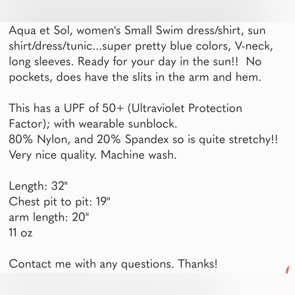 Swim Tunic Dress - Picture 8 of 8